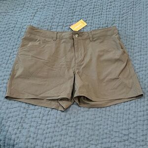 NWT Patagonia Size 10 Women’s Forge Grey 5” Quandary Shorts